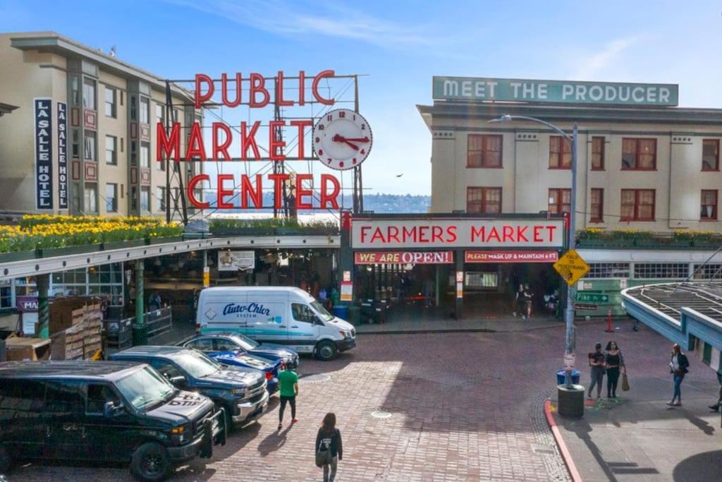 Studio In The Heart Of Seattle - Fast Wi-Fi & Ac Apartment Exterior photo